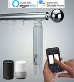 Electric curtain pole Alexa