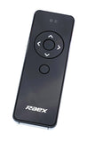 YR2116 7 channel remote control in black